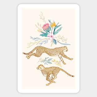 Weightless Cheetahs Magnet